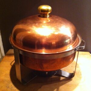 Shafing dish koper